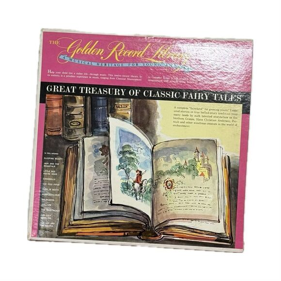 Classic Fairy Tales Record Album - Picture 1 of 2